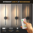 APPLIQUES MURALES MODERNE (SET OF 2) - Forme Longiligne "I"