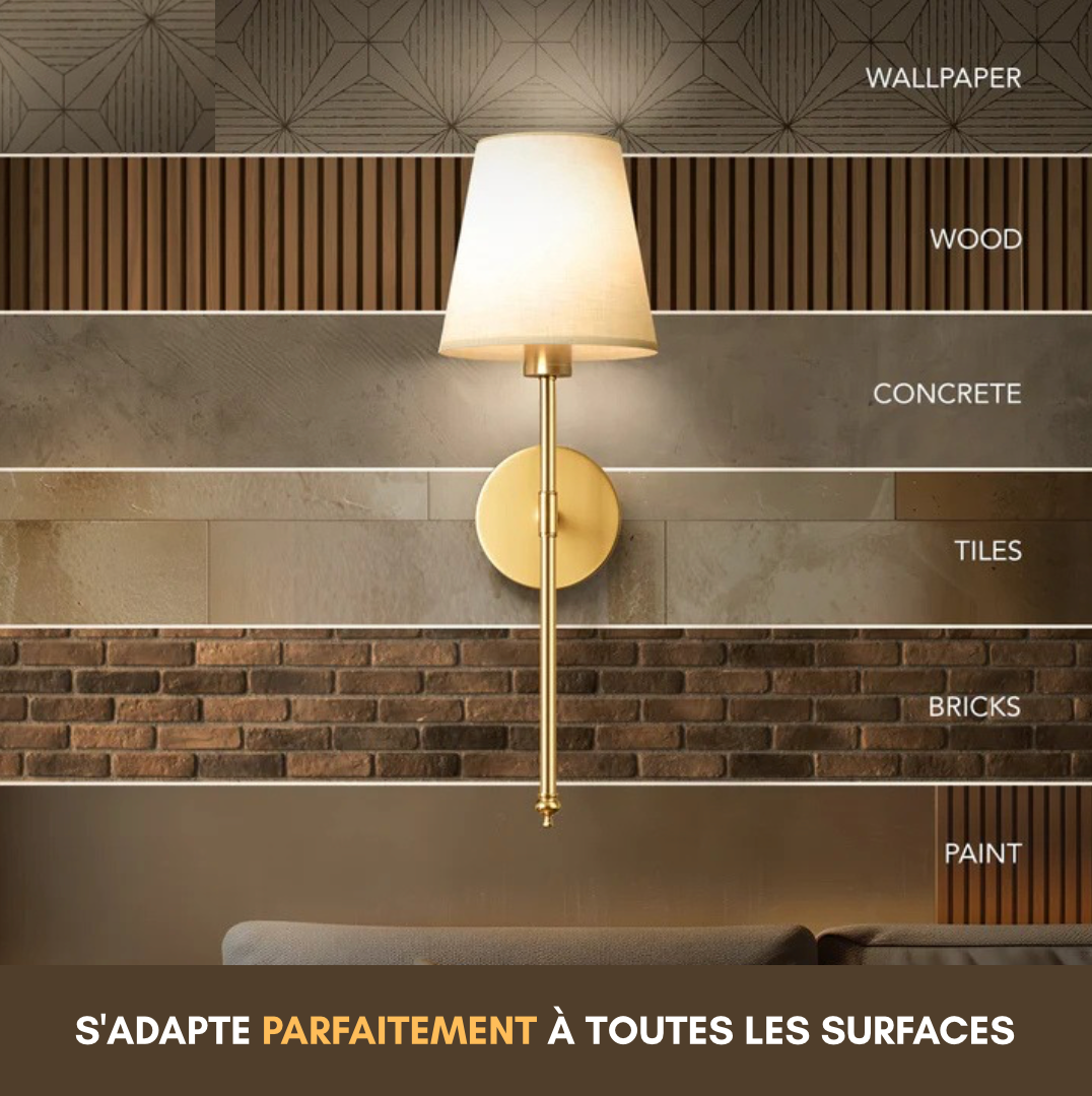 APPLIQUES MURALES SANS FIL (LOT DE 2)