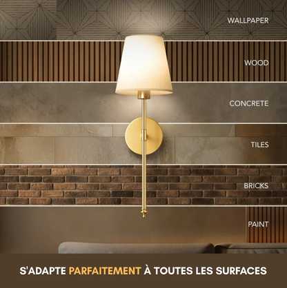 APPLIQUES MURALES SANS FIL (LOT DE 2)