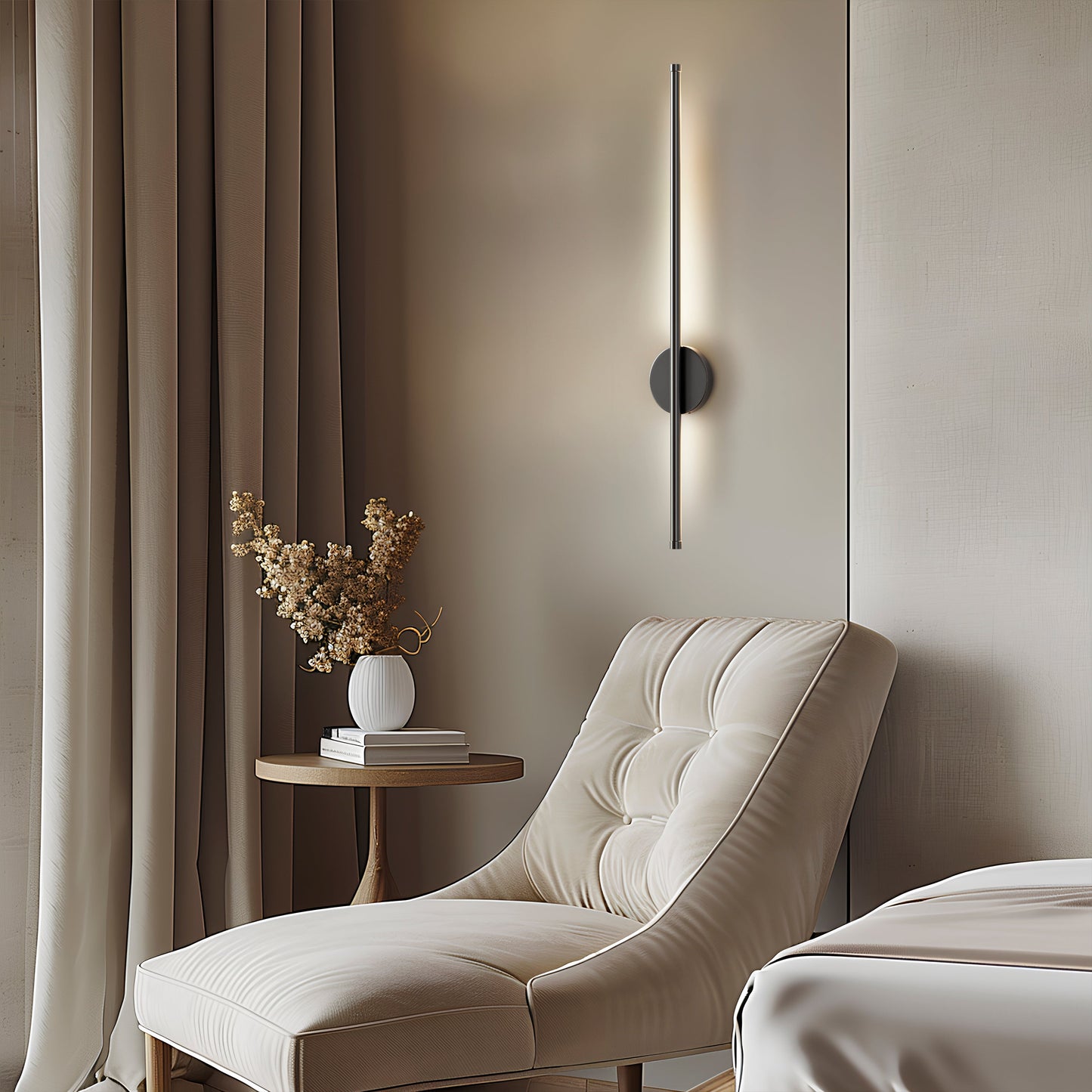 APPLIQUES MURALES MODERNE (SET OF 2) - Forme Longiligne "I"