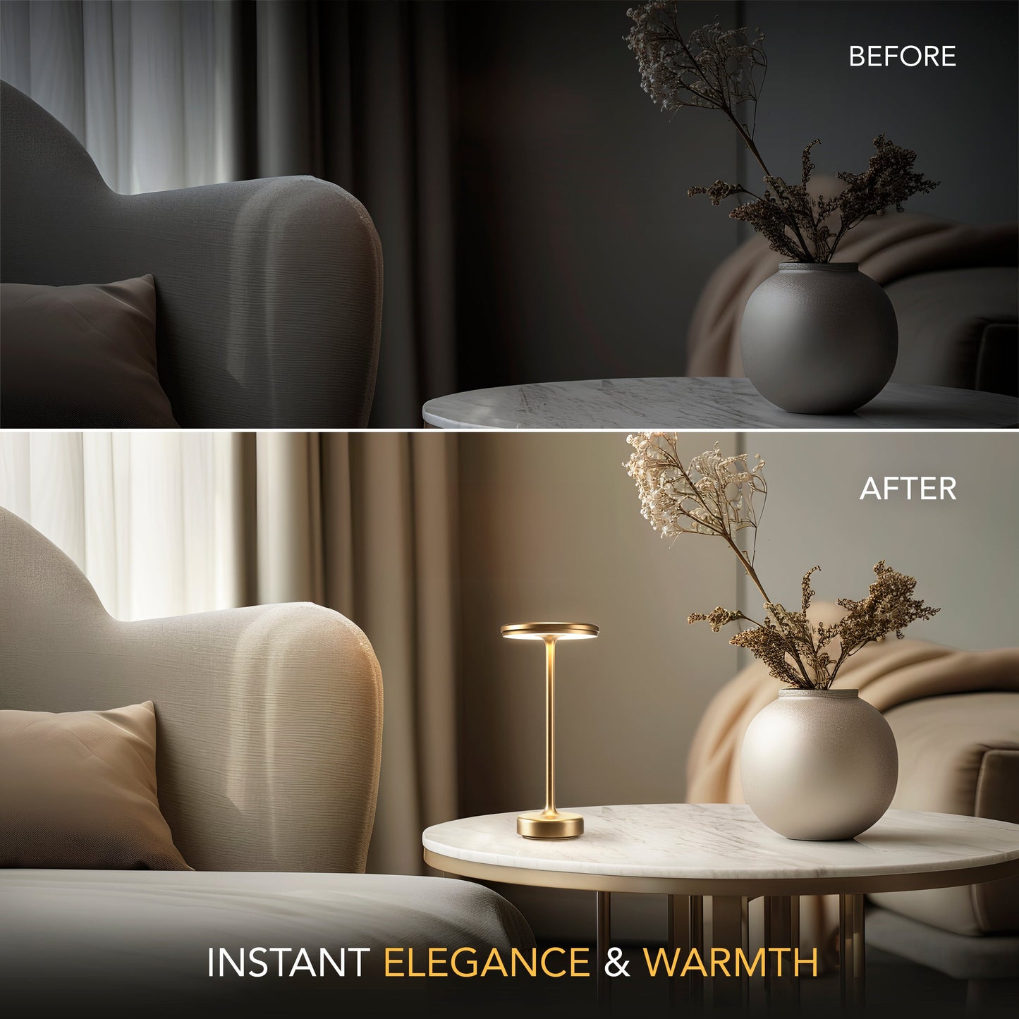 LAMPE DE TABLE NOWA -  LED Tactile