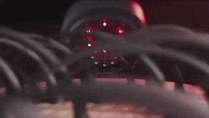 Brosse Massante Cuir Chevelu LED Rouge – Soin, Volume & Brillance